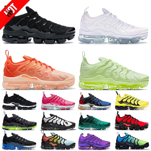 

tn plus boots women men running shoes triple white black royal red reverse sunset rainbow atlanta metallic gold bred orange gradients mens t
