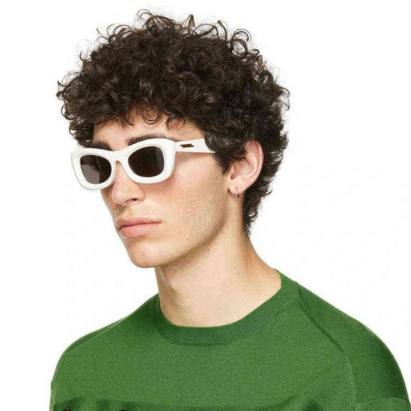 

sun glass new small frame fashion men's and women's sunglasses green sunglasses bv1088, White;black