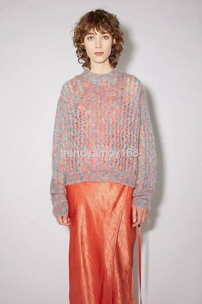 

women's sweaters chunyuan 21 spring and autumn series ac color mohair knitted pullover sweater female original customer tail material, White;black