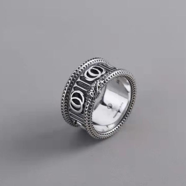 

luxury designer rings band fashion retro design men and women suitable for lovers ring suitable social gatherings gifts are very beautiful n, Silver
