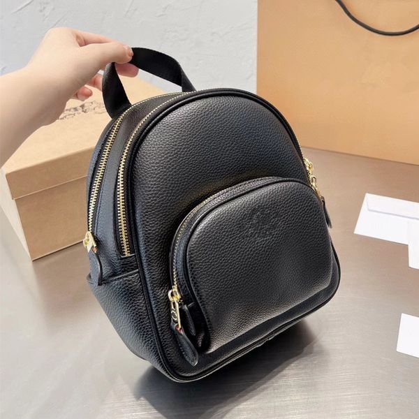 

new backpack fashion school bag leather large capacity handbag