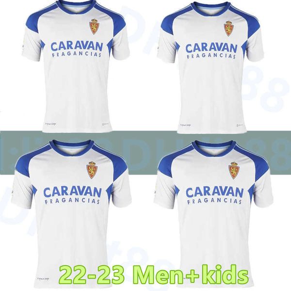 

22 23 real zaragoza fran gamez soccer jerseys zapater 2022 2023 jersey pombo shinji kagawa football shirts guti javi ros kids . suarez, Black;yellow