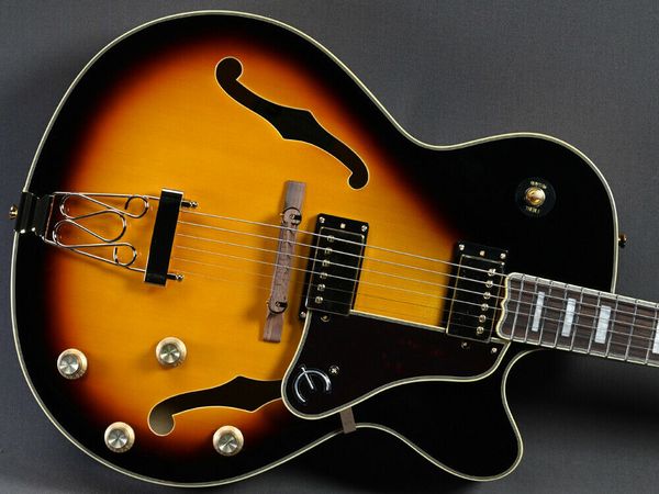 

emperor ii pro joe pass vintage sunburst electric guitar