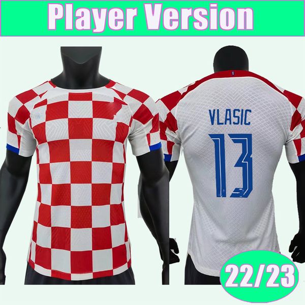 

22 23 national team modric kramaric mens player version soccer jerseys rakitic perisic vlasic home football shirts orsic short sleeve unifor, Black;yellow