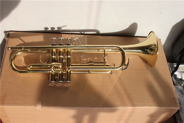 

popular grade gold lacquer tone bb trumpet