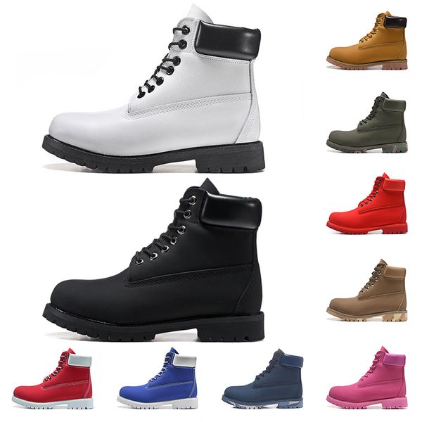 

boots high sneaker mens ankle booties shoes platform women designer og vintage black white khaki olive outdoor work hiking jogging cool trai