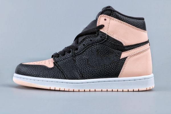 

1 1s high black crimson tint 555088-081 basketball shoes womens mens size us 4-13 40-47