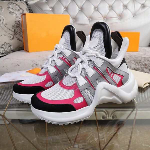 

sneakers shoes leather denim mesh designer casual shoes breathable circle pattern running training shoes boots men's women's slipp, Black