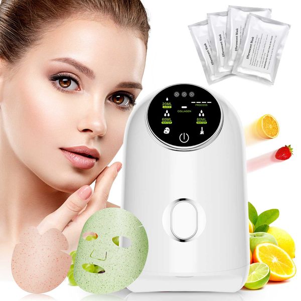 

diy automatic fruit face mask maker machine natural vegetable collagen facial treatment salon spa home use devices skin carenew