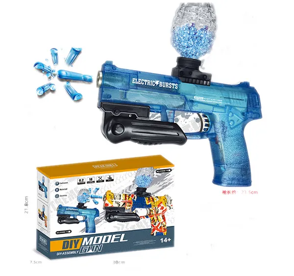 Amazon Hot Gel Ball Blaster, Arma de Gel Elétrica Bola de Água Armas Automática Burst Gel Bolas Altamente Montadas Brinquegueiro