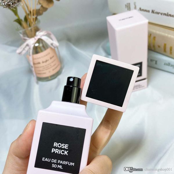 

perfume for girl rose prick edp perfumes 50ml 100ml eau de parfum spray pink perfum bottle wholesale sample liquid display designer brands f