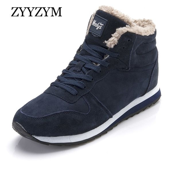 

zyyzym women boots winter snow boots plush keep arm light fashion sneakers boots shoes woman mujer botas large size y200114, Black