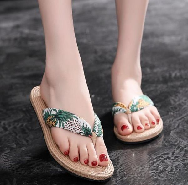 

new clip foot sandals flip flops women's summer flat casual non-slip beach slippers, Black