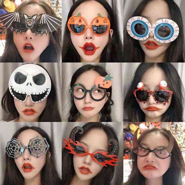 

factory outlet new funny glasses ins personality party halloween trick decoration pumpkin