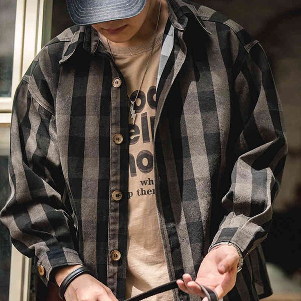 

men's tracksuits heavy plaid jacket in autumn ycc2, Gray