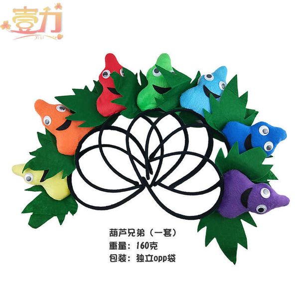 

children's performance animal headdress cucurbita baby hair band makeup dance hair dress cos king kong cucurbita baby head band, Slivery;white