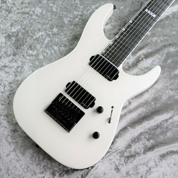 

m-ii 7b et (pearl white) electric guitar same of the pictures