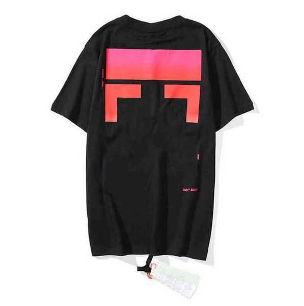 

classic fashion brand mens t shirts loose offs cotton men women t-shirt designers short sleeve letter oil paint tees black vdgw, White;black
