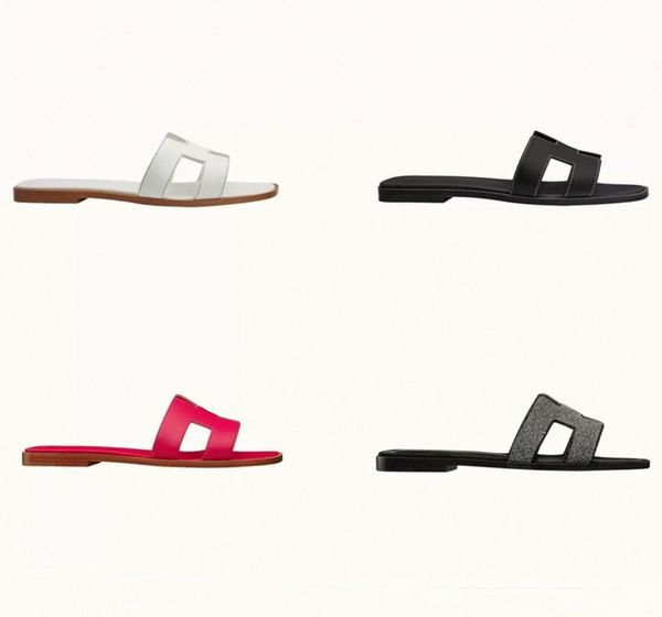 

2022ss luxury designer sliders slipper womens sandals women slide designers shoes genuine leather flip flops ladies#4367 q5g1#, Black