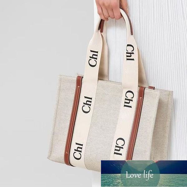 

letter shoulder bag print stripe large capacity tote canvas female japanese casual handbag2485