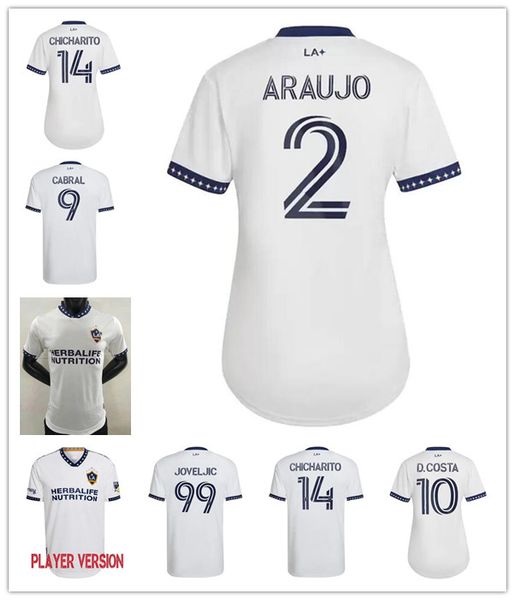 

los angeles galaxy player version soccer jersey 2022 2023 #10 pavon j.dos santos uniform mens #14 chicharito lletget football shirt, Black;yellow