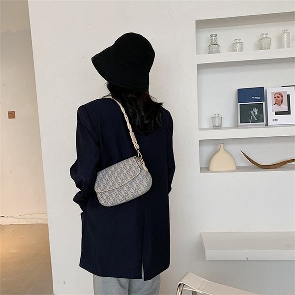 

summer women's small new trendy red fashion simple versatile texture armpit j3b2 design purses online