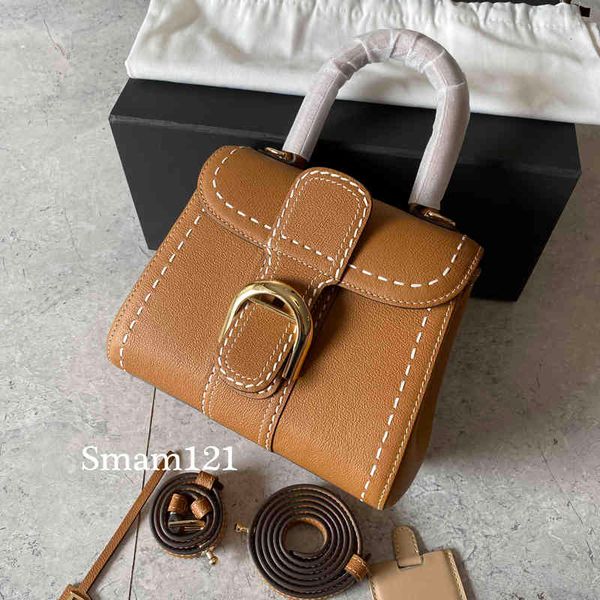 

wendelwalds bags advanced sense delvo women bag leather manual outer suture caramel saddle horseshoe buckle diagonal cross hand