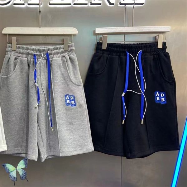 

embroidery ader letter error shorts men women pocket short pants long string high street 220715, White;black