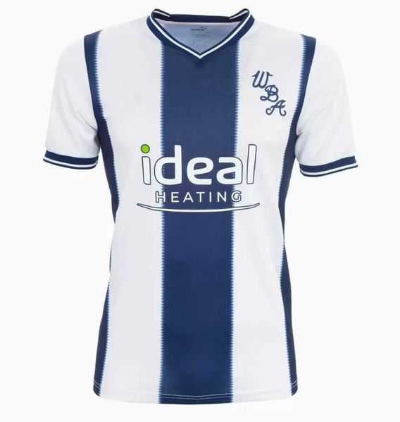 

haveluxury 22 23 west brom soccer jerseys livermore diang brunt albion football shirt 2023 2022 home away robson-kanu phillips men kids kits, Black