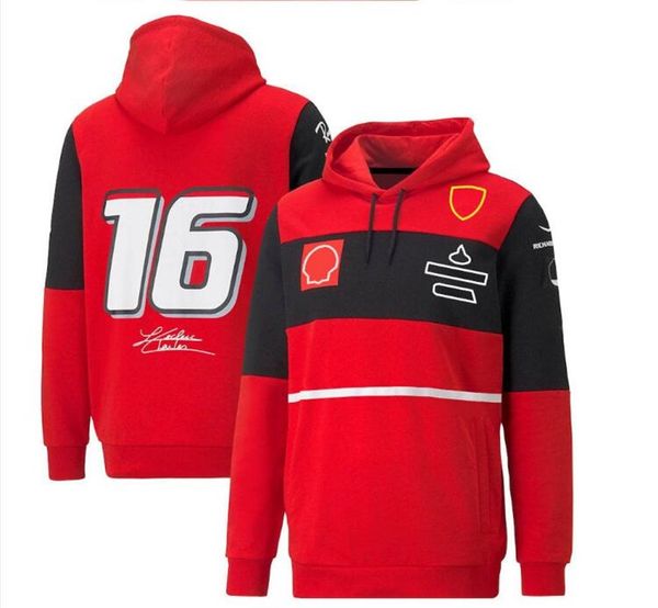 Formula 1 f1 felpa con cappuccio squadra di corse fan casual calda maglietta in jersey con logo auto plus size personalizzata 2022