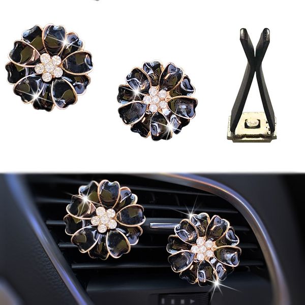 

car air freshener conditioning vent perfume clip flower freshener diffuser car interior decoration car stuff