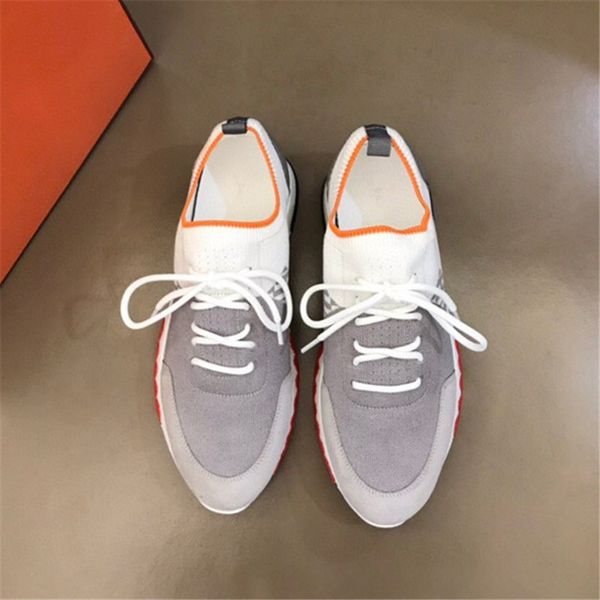 

fashion sportswear shoes breathable socks running shoes low-casual mens shoes, Black