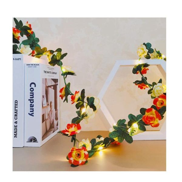 

night lights decorative flower string children's room nightlights bar atmosphere