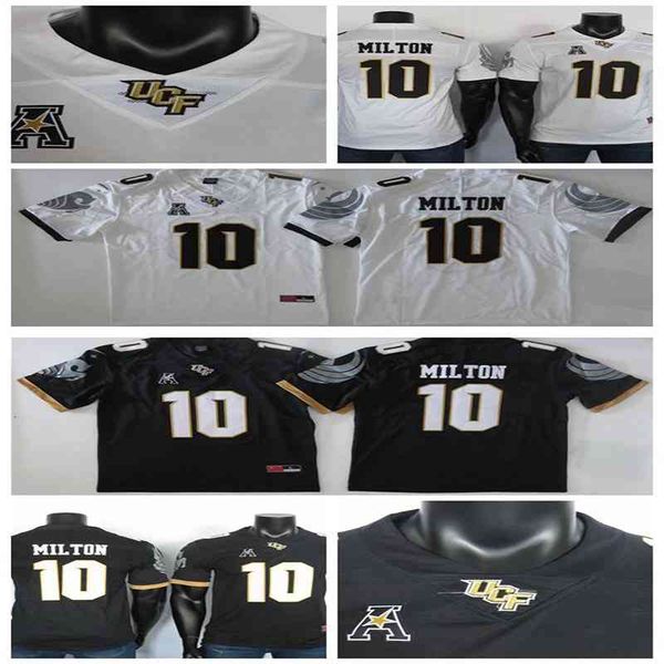 

2019 college football jersey mckenzie milton jersey rare ucf knights jerseys black white fiesta bowl patch 150th