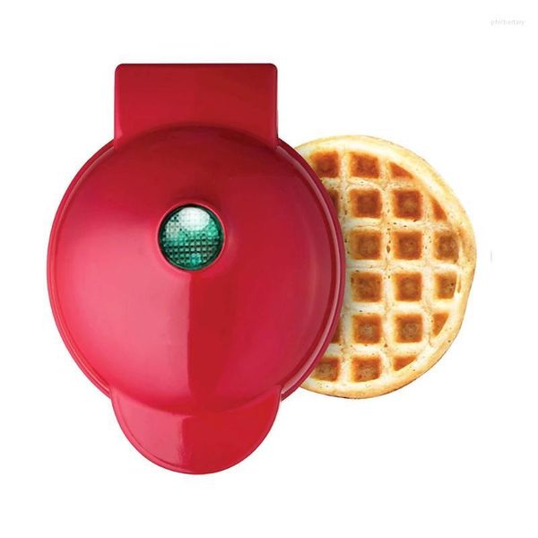 Macchina per il pane Macchina per waffle elettrica Mini macchina per la colazione domestica portatile Apparecchio per la cottura da cucina Dessert Pentola antiaderente 110 V-240 V Phil22