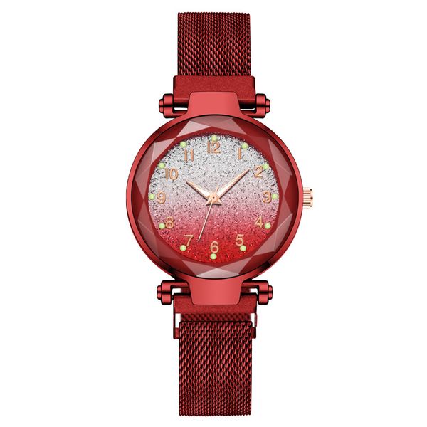 

luminous quartz wrist watches womens fashion watch for women m0233, Slivery;brown