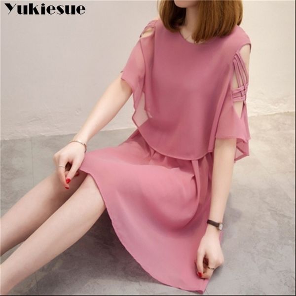 

summer dress for women dresses women s dress black vintage chiffon maxi party long bodycon dress female plus size 210412, Black;gray