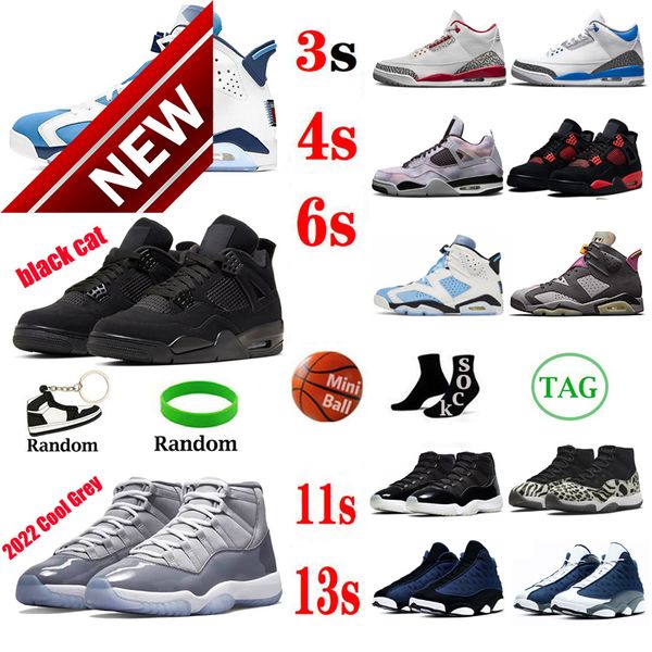 

sandals shoes basketball 4 black cat 4s fire red zen master patent bred royal cardinal red 2023 cool grey 11 unc 6s brave blue 13s men women