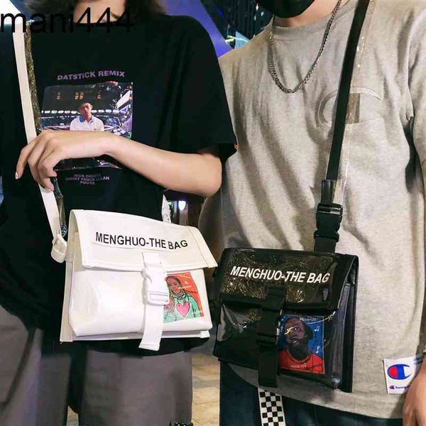 

chao brand messenger men's and women's leisure sports hip hop personality bungee single shoulder bag small hanging back difference