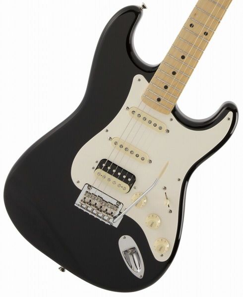 

hybrid 50s st hss black electric guitar