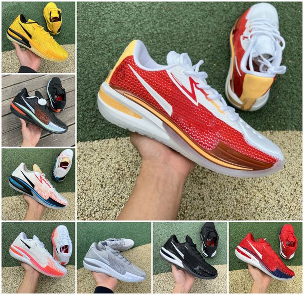 

designer zoom g.t. cut mens basketball shoes gt team usa white black laser blue violet bright crimson green grinch think pink ghost universi