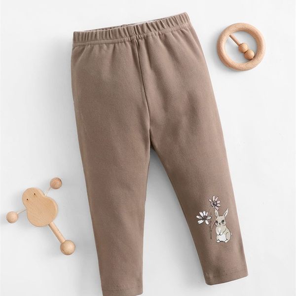 

baby rabbit print pants she01, Blue