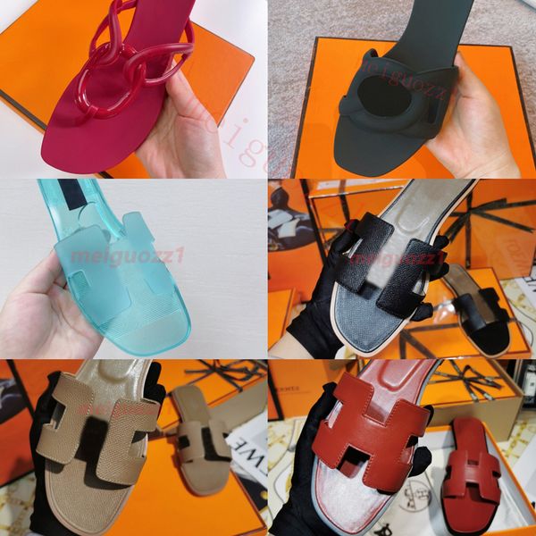 

brand woman slipper designer slides jelly flat beach shoes h slippers luxury womens slide luxury casual shoe summer fashion lady sandals, Black