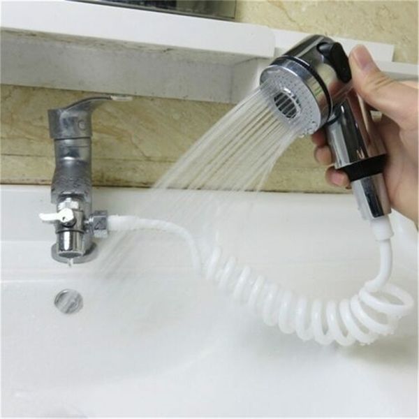 Soffione doccia ad alta pressione per bagno Soffione doccia a risparmio idrico Potente rubinetto Booster Pool Soffione doccia portatile # YL5 200925