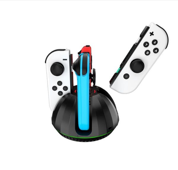 Ladestation für Nintendo Switch/OLED JoyCon Controller Ladegeräte Dockstation für Switch-Zubehör AOLION