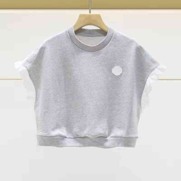 

women's knits & tees fadan  family spring and summer french bat sleeve lace girls' short knitted sweater, White