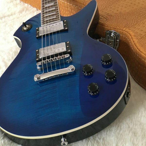

guitar factory custom electric guitar design blue