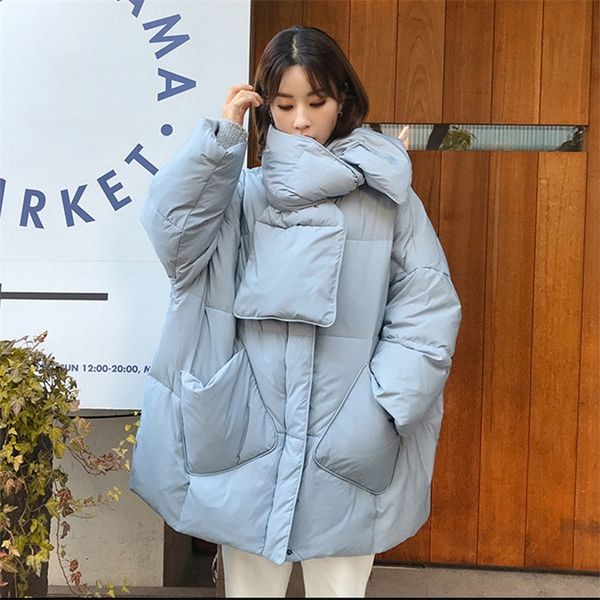 Fitaylor Winter Sconshing Grande Size Jacket Mulheres 90% Duck Branco Down Cash Necue Redonda Pescoço Logo Parkas Feminina Snow Feminina Outwear 201128