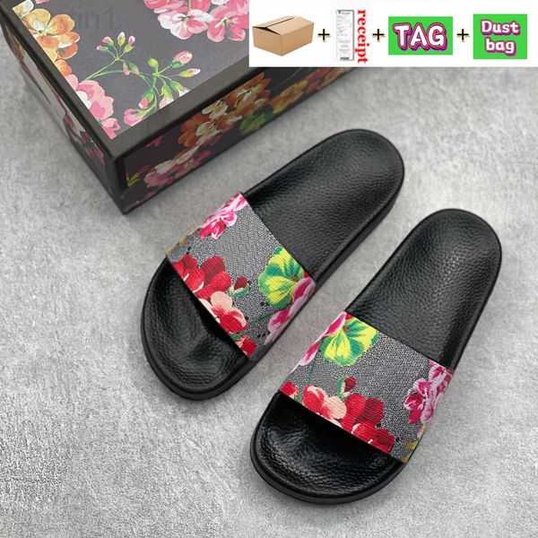 

slippers designer men women sandals slipper slides designer shoes black white red floral leather rubber flats sandal loafers gear bottoms