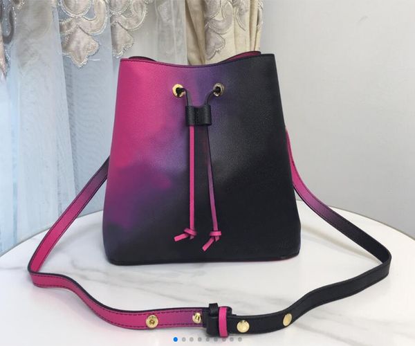 

hbp bella 12 color genuine leather drawstring bucket bag tote designer diagonal neonoe mm lou noe bags lous drawstrings printing shoulder ba